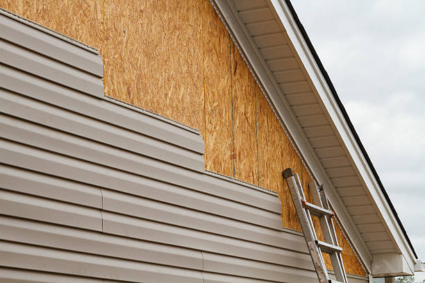 Professional Siding Replacement technician working in Rural Hall, NC